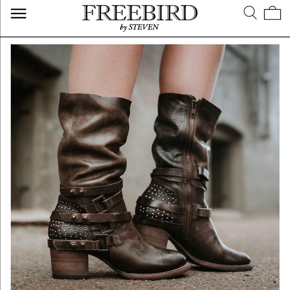 Freebird by Steven boots. Coy. Olive.